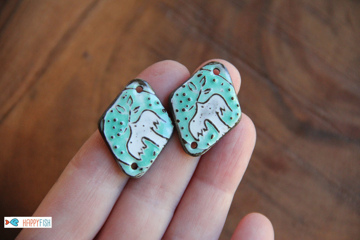 PEACE DOVE ceramic CONNECTORS