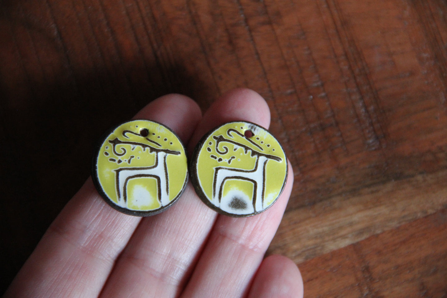DEER Earring Pair