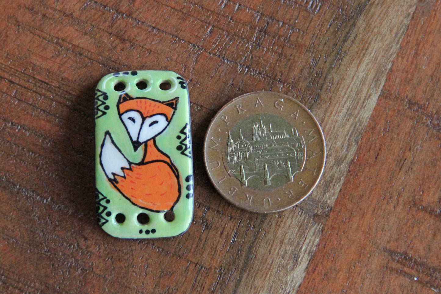 Fox Ceramic Bracelet Bar