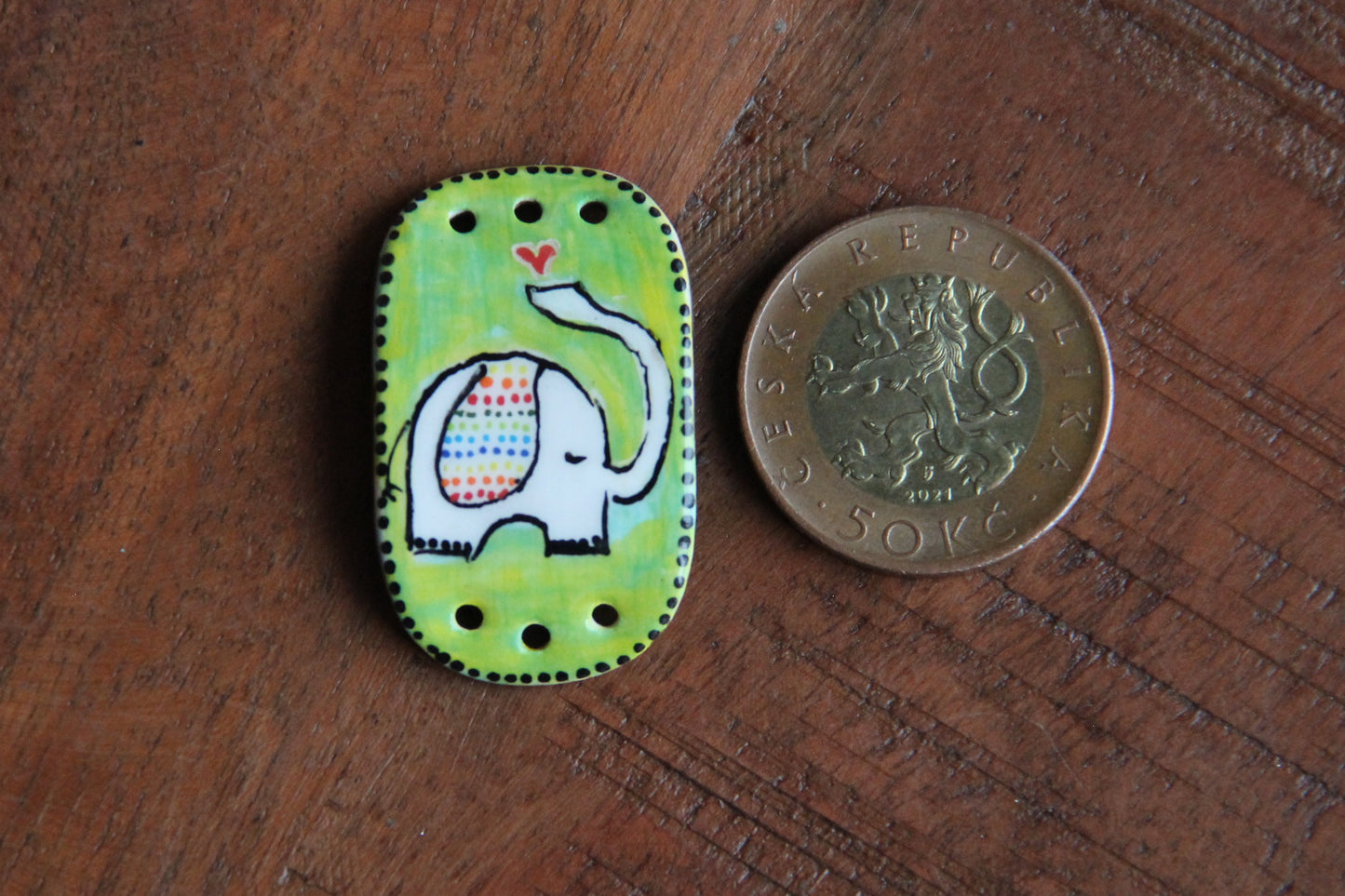 ELEPHANT Ceramic Bracelet Bar