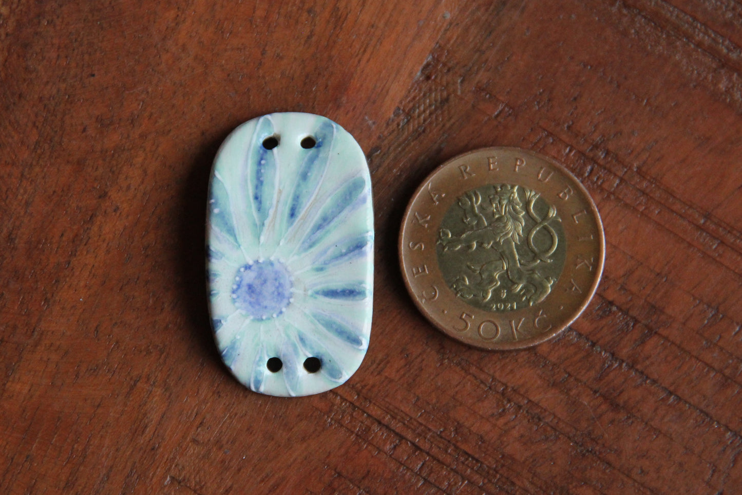 Flower Ceramic Bracelet Bar