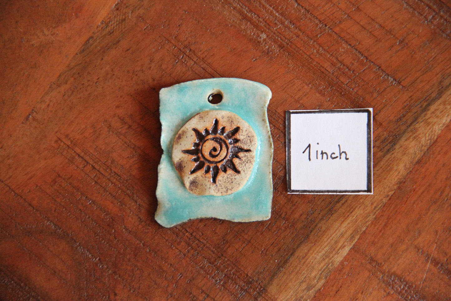 Here comes the Sun... Rustic Stoneware Focal