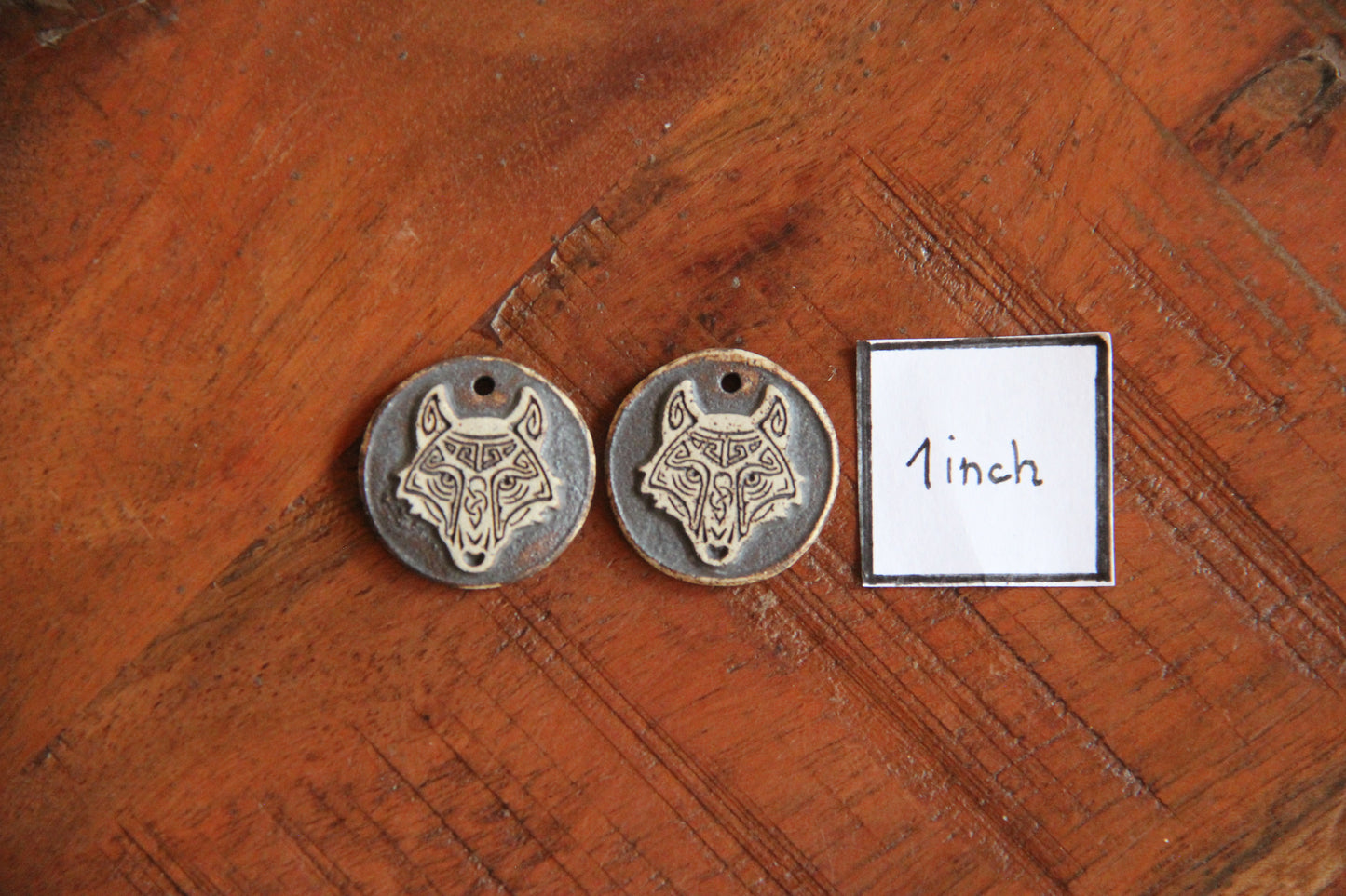 FREEDOM... wolf mythology beads
