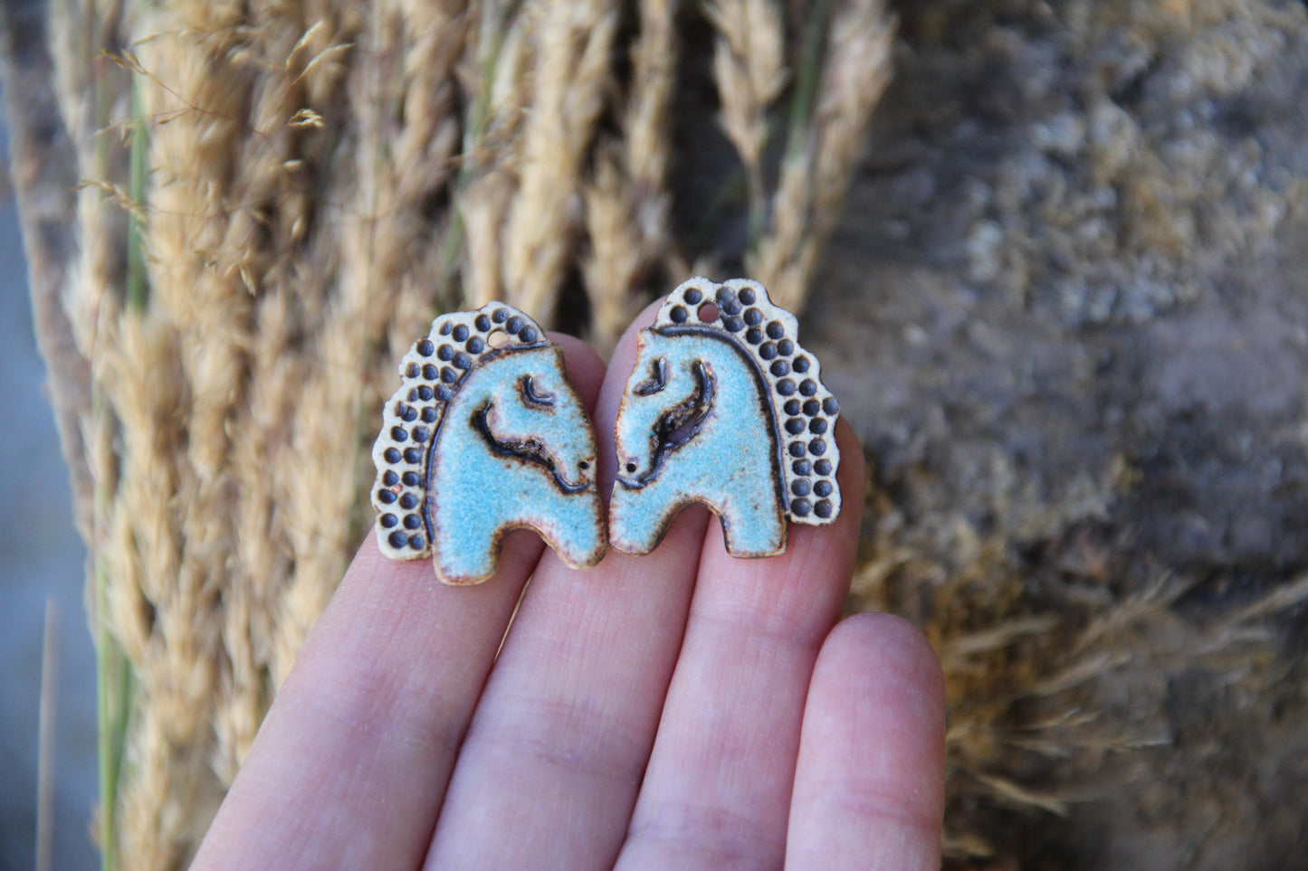 Horses Earring Pair