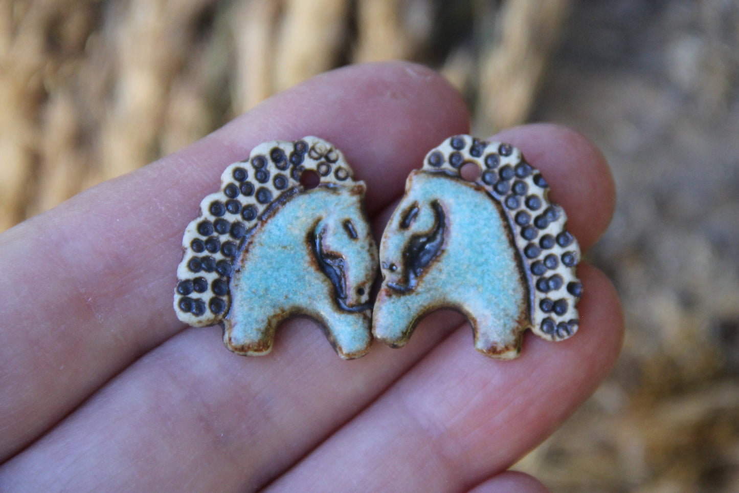 Horses Earring Pair