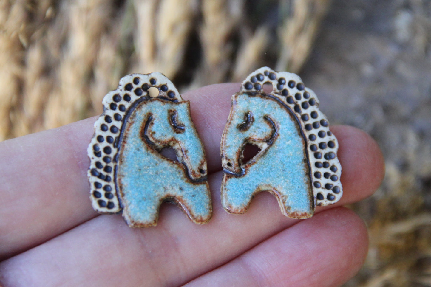 Horses Earring Pair