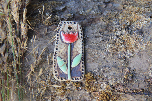 Ceramic TULIP pendant