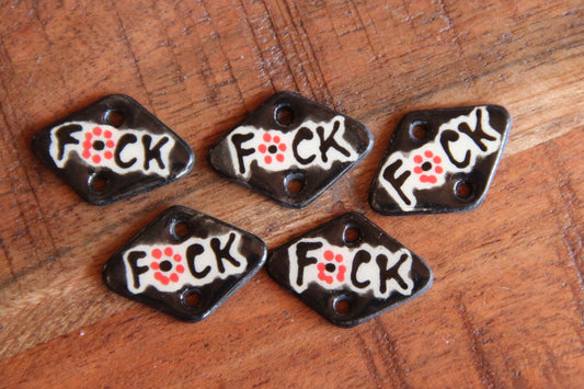 F*** a pair of ceramic CONNECTORS