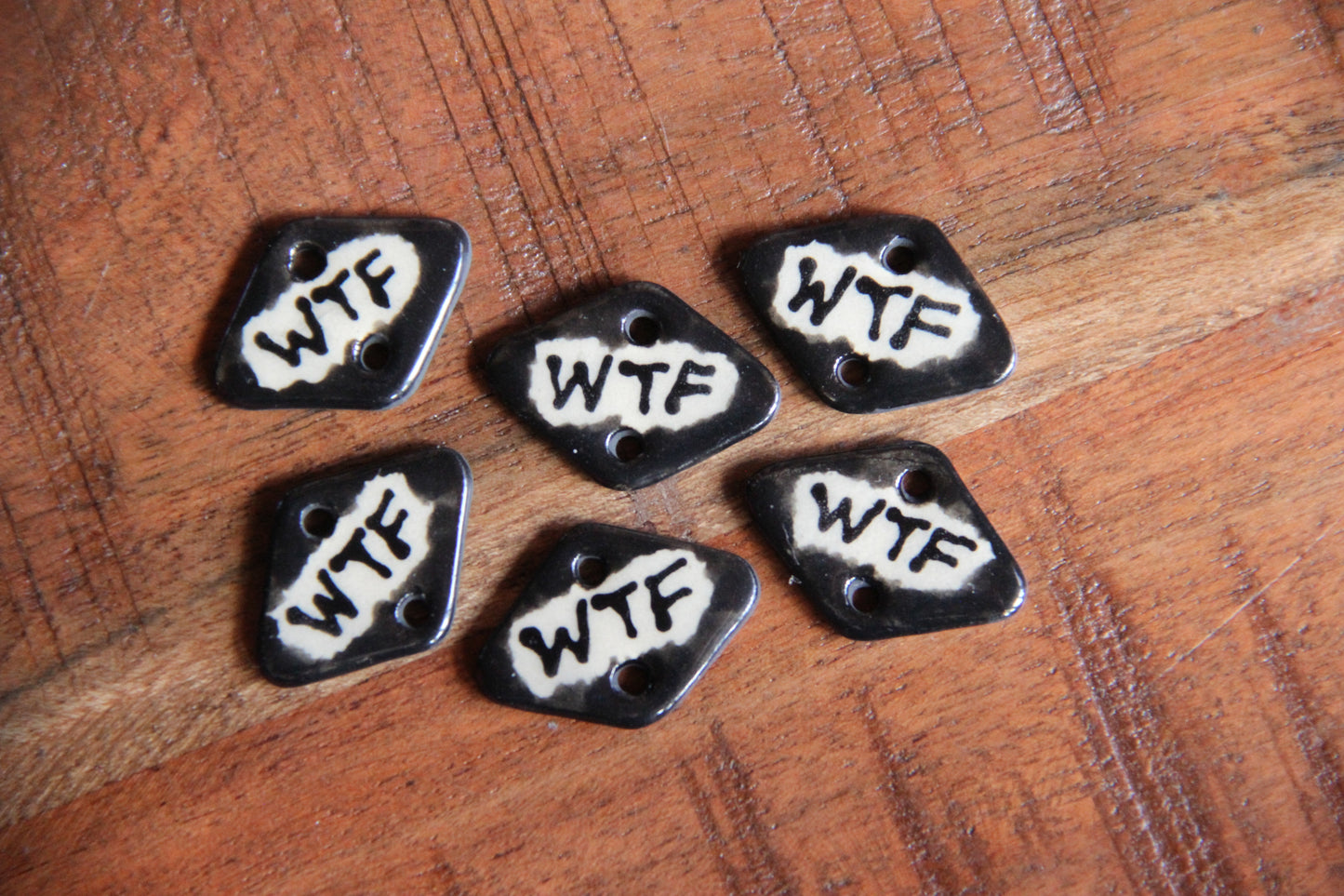 WTF - a pair of ceramic CONNECTORS