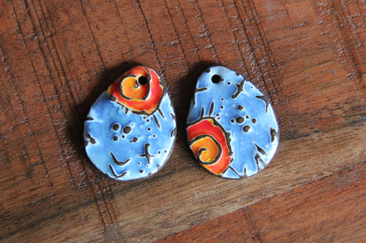 The maze of life - Earring Pair