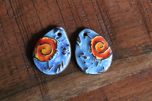 The maze of life - Earring Pair