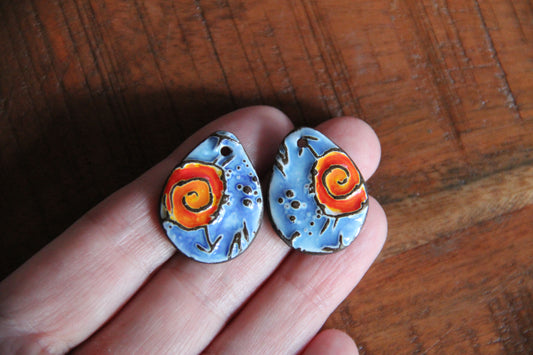The maze of life - Earring Pair