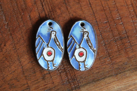 CRANE Earring Pair