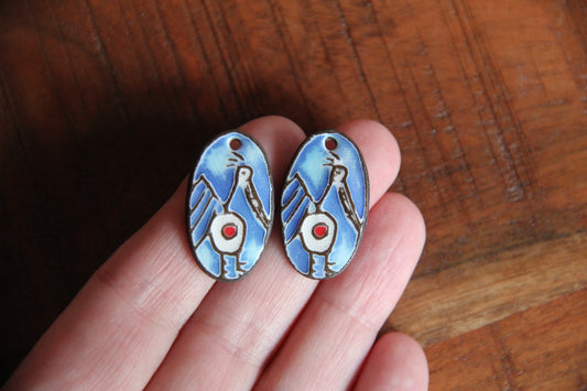 CRANE Earring Pair