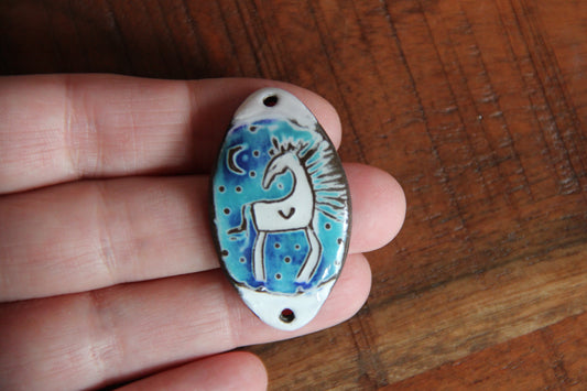Horse under the Moon - bracelet bar