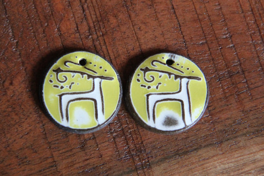 DEER Earring Pair