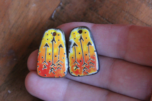 I'LL SHOW YOU THE WAY Earring Pair
