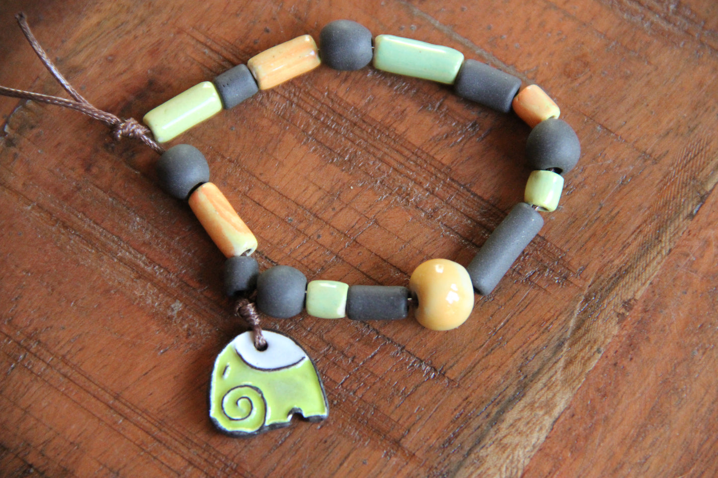 Bracelet set with ELEPHANT charm