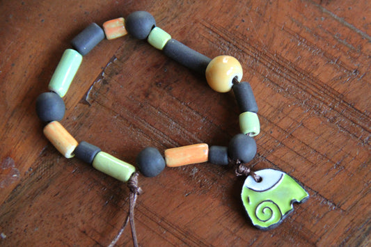 Bracelet set with ELEPHANT charm