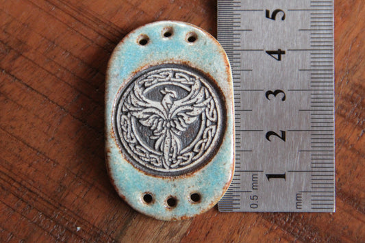 RENEWAL AND HOPE - Rising Phoenix Bird - bracelet bar