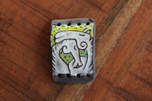 HORSE LOVE ceramic bracelet bar