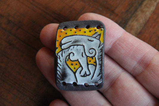 HORSE LOVE ceramic bracelet bar