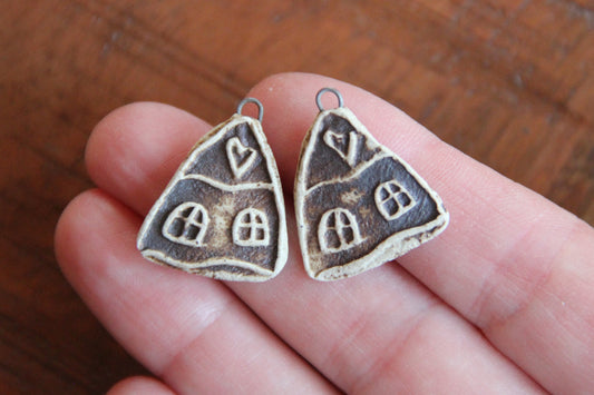 Little House of Love, earring pair