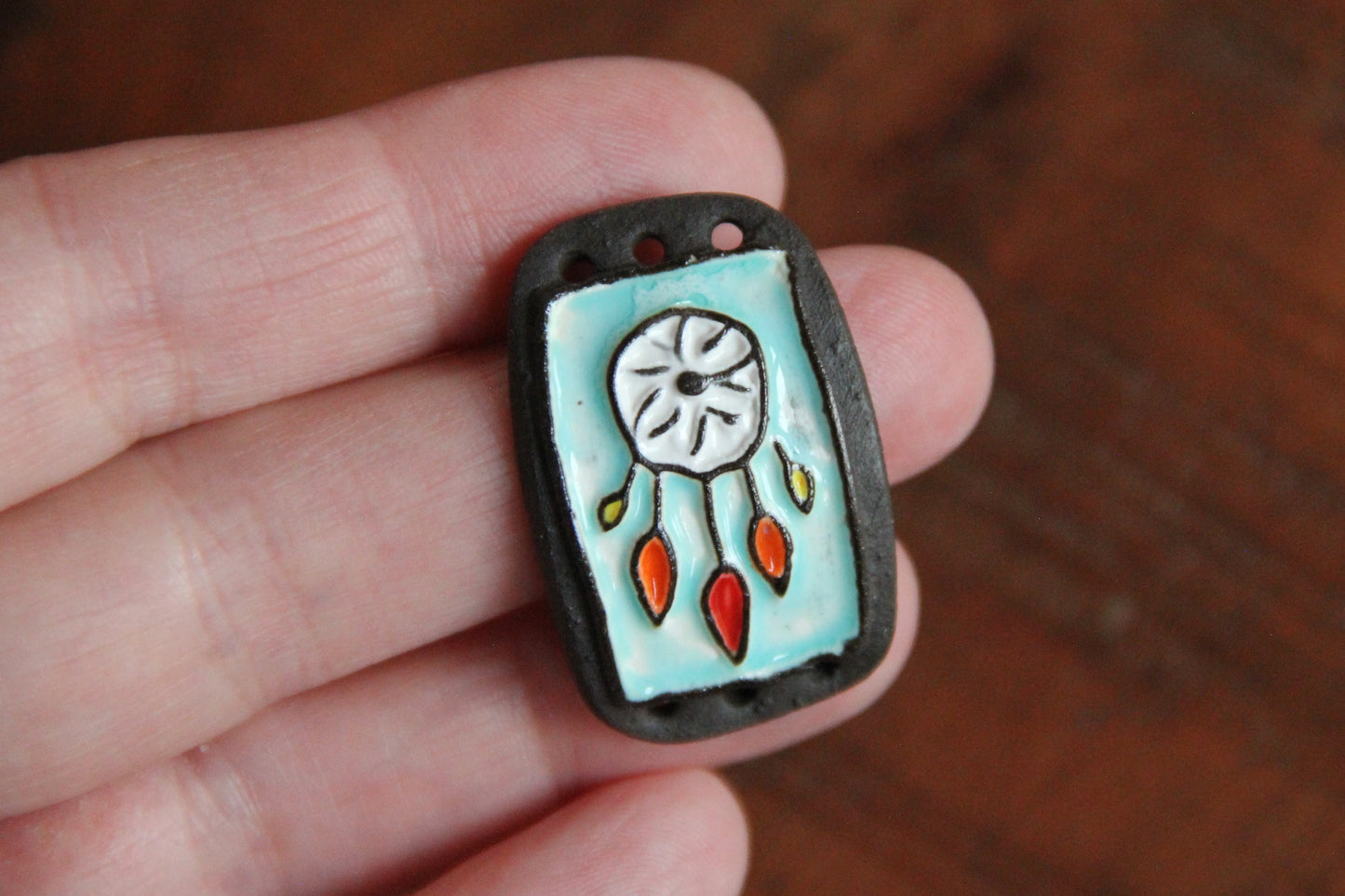 DREAMCATCHER... handmade ceramic bracelet bar