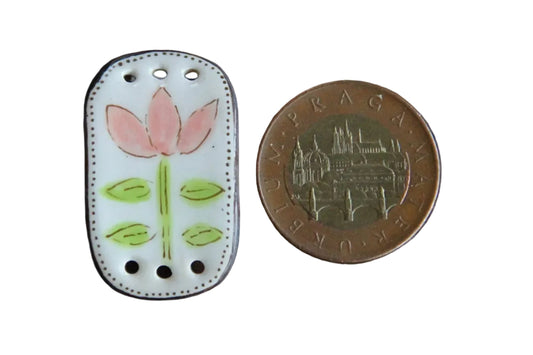 Flower Ceramic Bracelet Bar