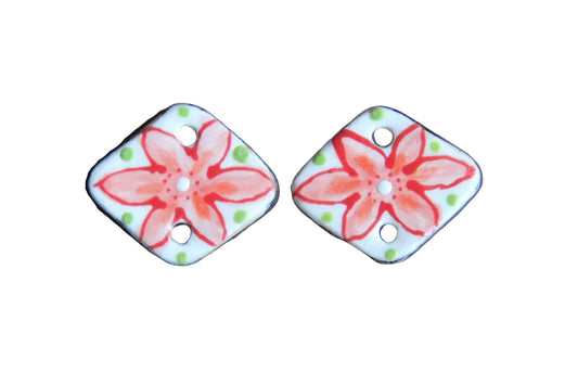 FLOWER ceramic CONNECTORS