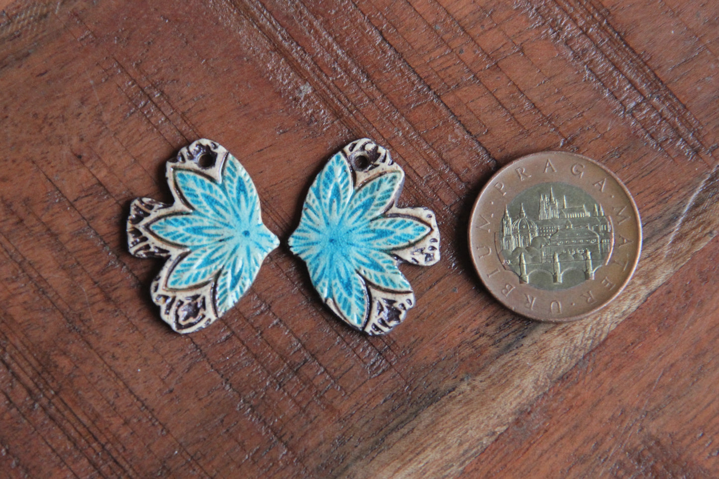 Earring dangles... rustic birdies
