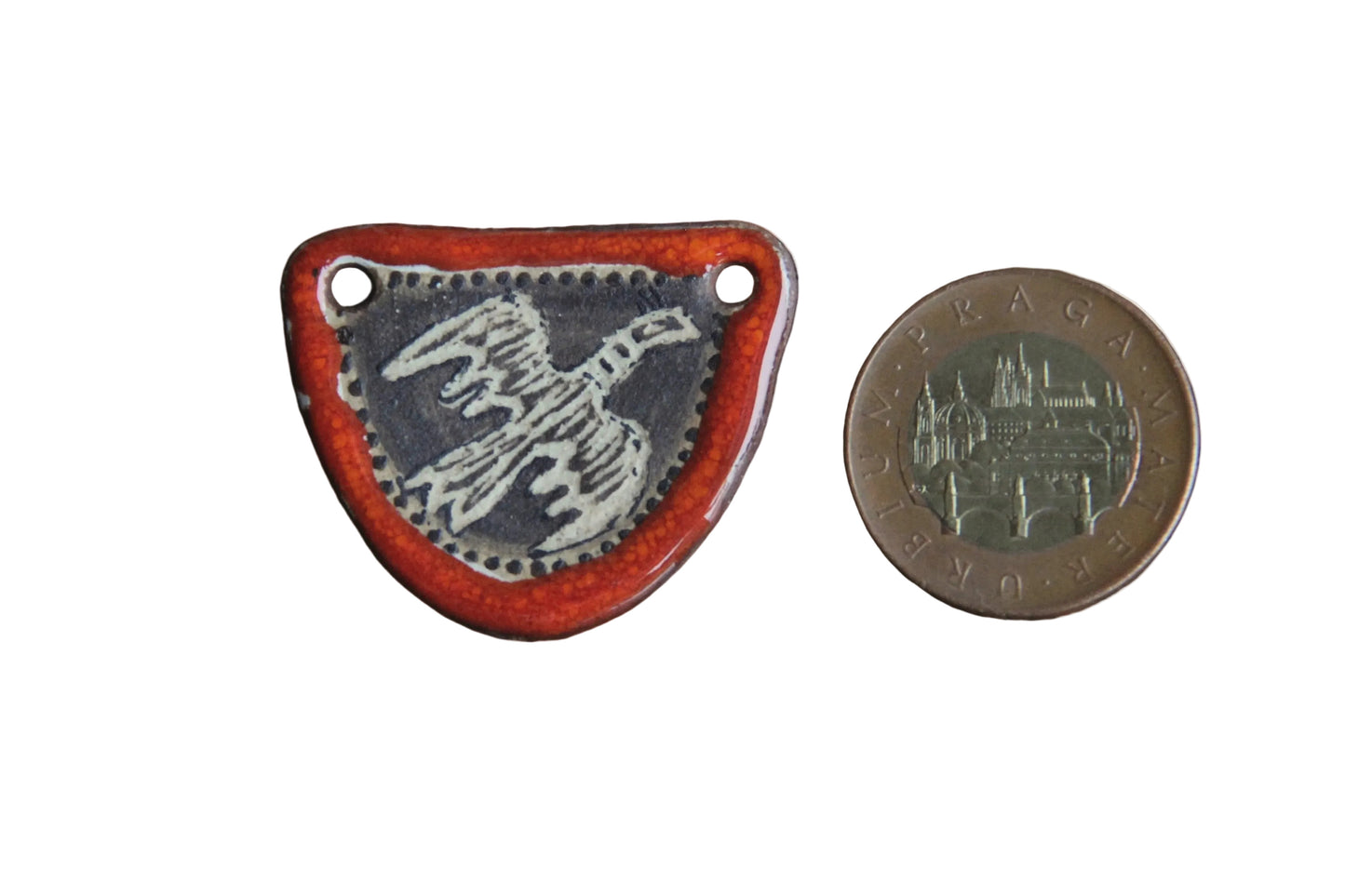 Rustic Stoneware Pendant