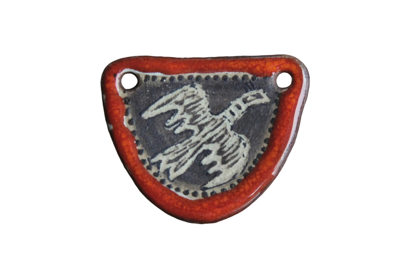 Rustic Stoneware Pendant