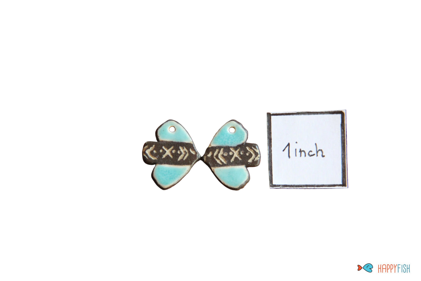 BIRDS... very lightweight ceramic earring dangles