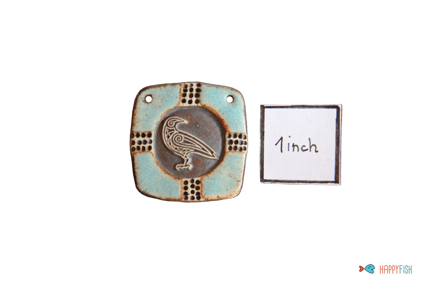 RAVEN... Textured Stoneware Focal