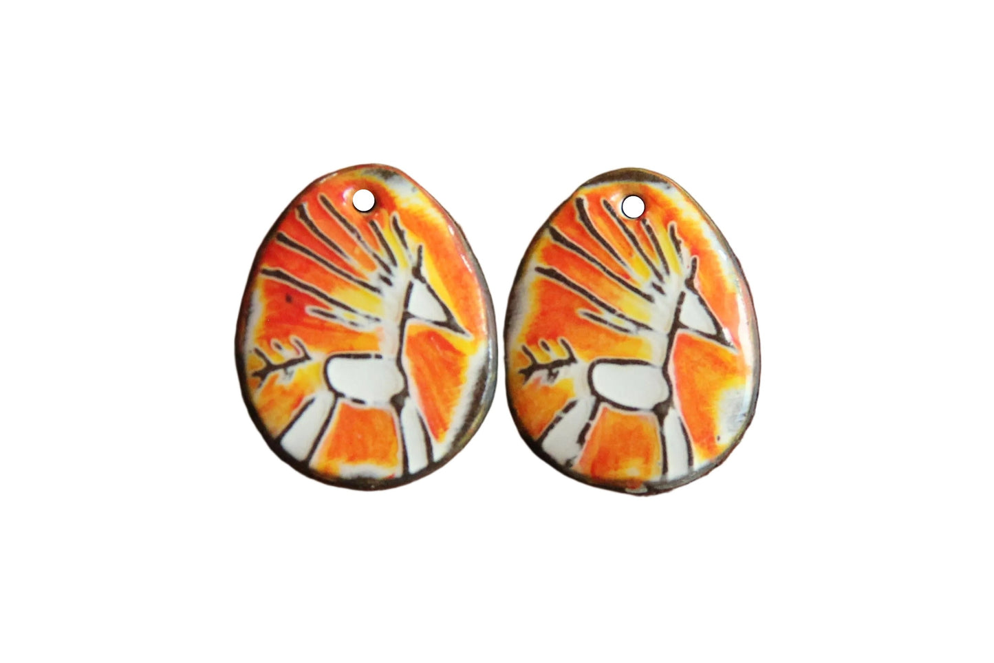 Inspired by cave drawings... white horses