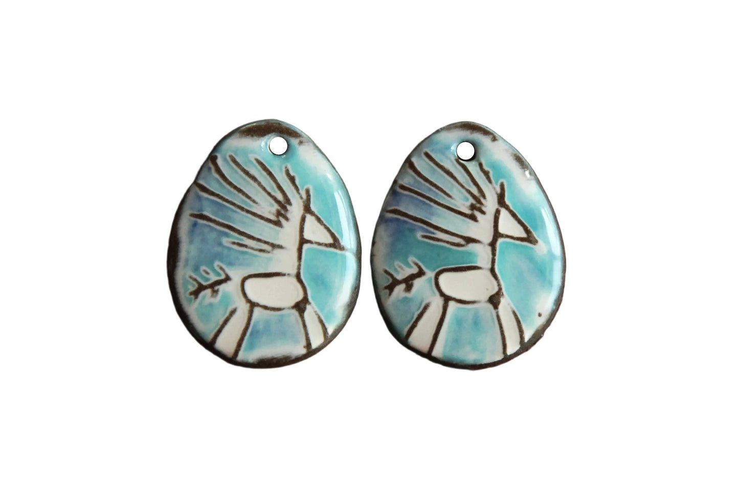 Inspired by cave drawings... white horses