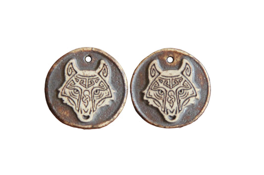 FREEDOM... wolf mythology beads