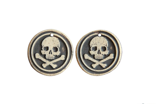 SKULL... black matte