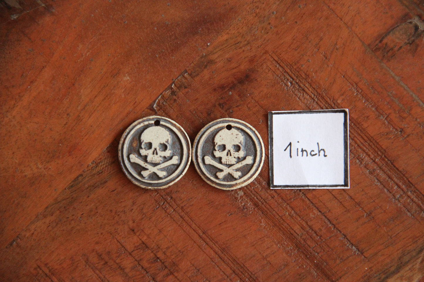 SKULL... rustic brown