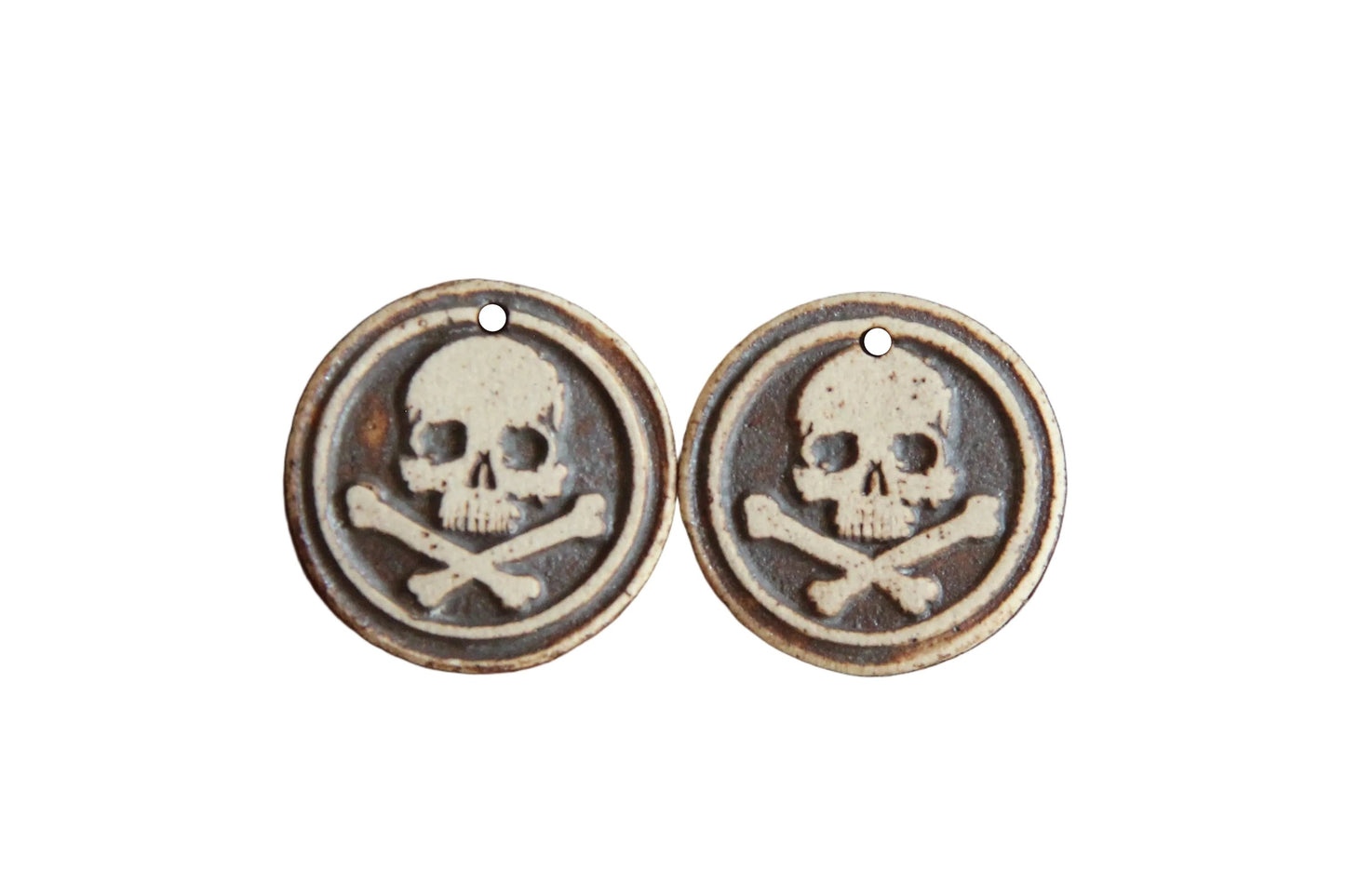 SKULL... rustic brown