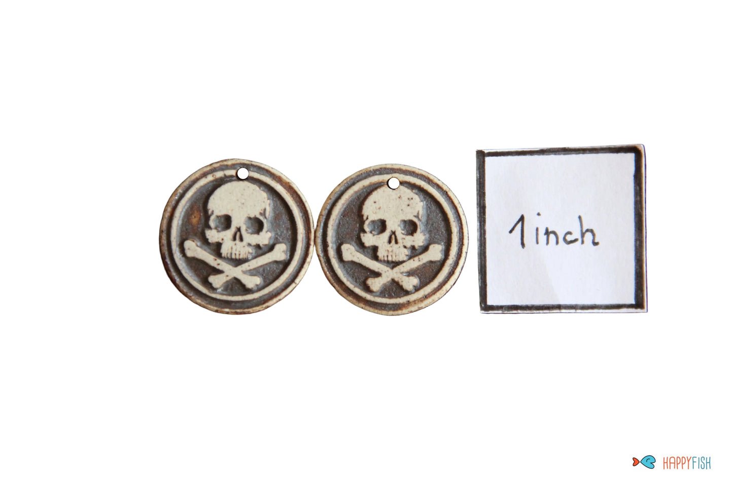 SKULL... rustic brown