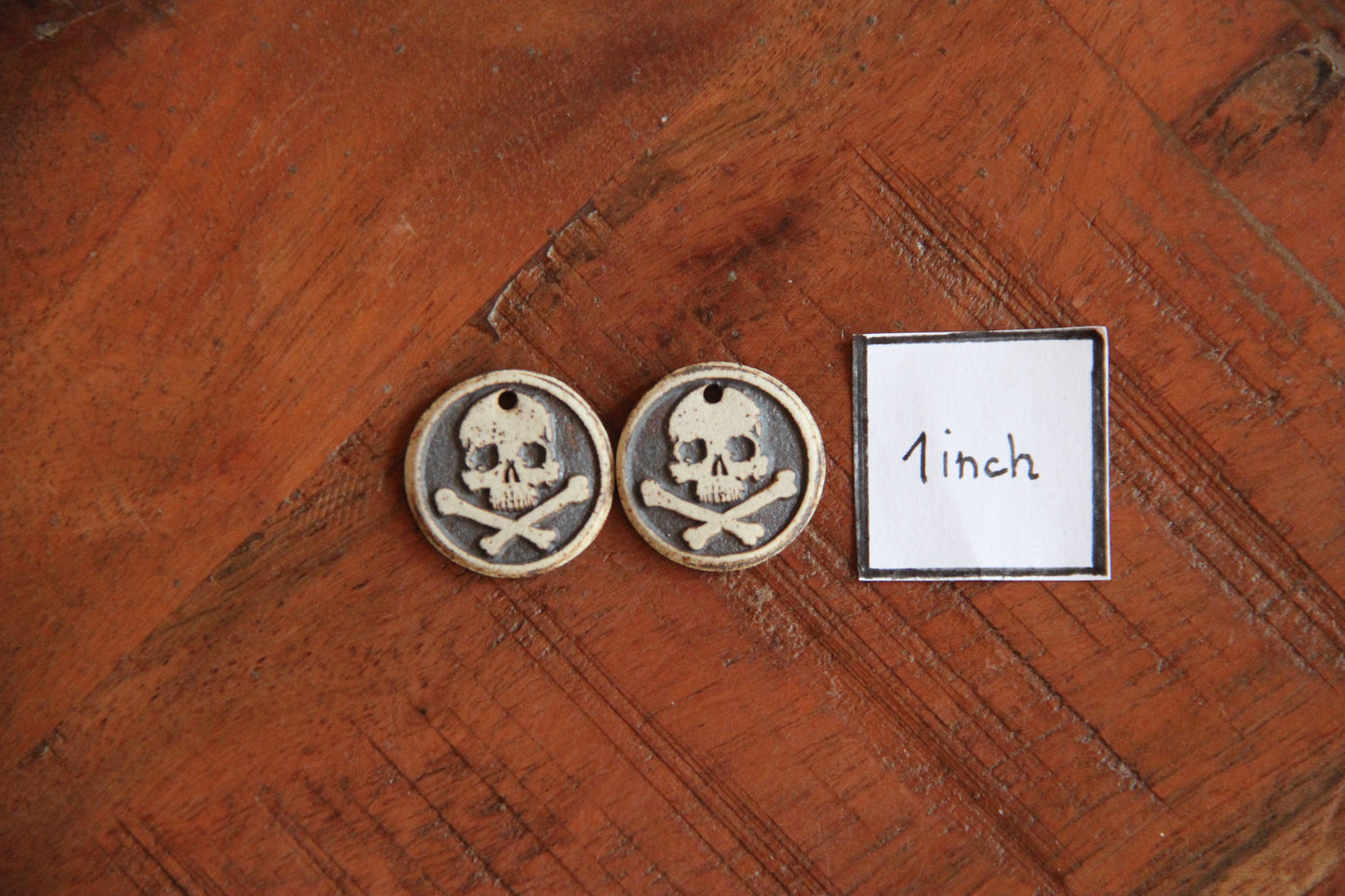 SKULL... rustic brown