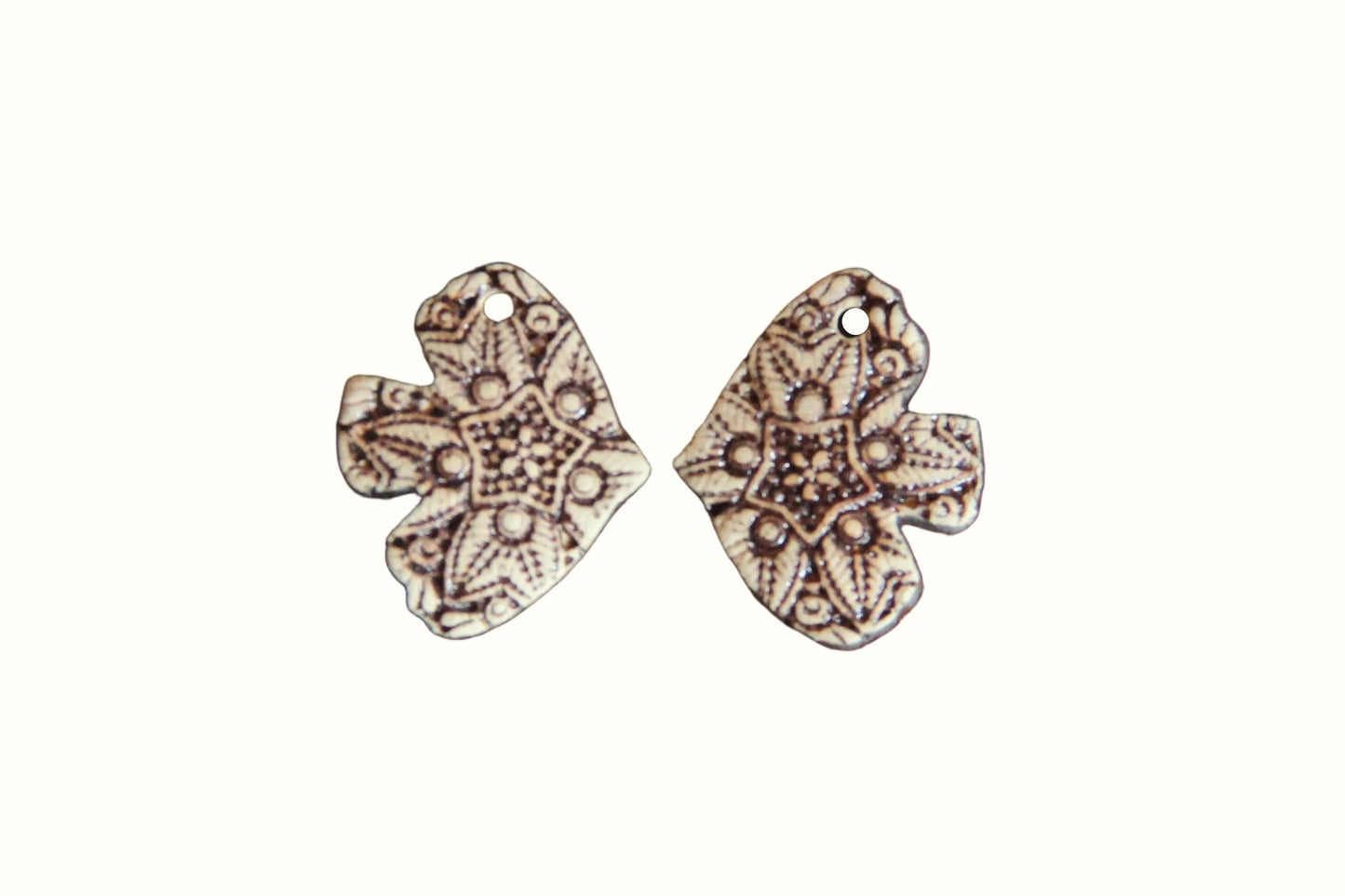 BIRDS... lightweight ceramic earring dangles