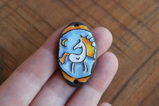 Horse under the Moon - bracelet bar