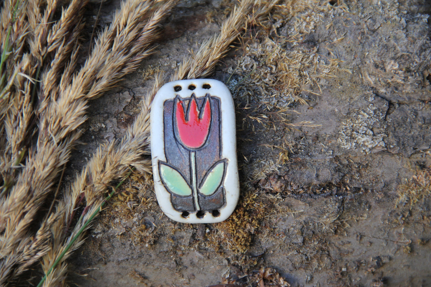 Tulip Flower - bracelet bar