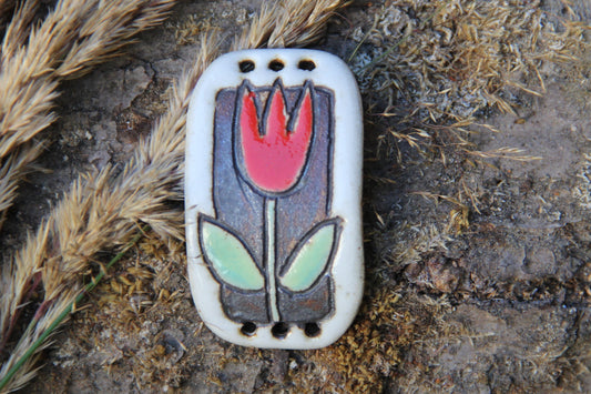 Tulip Flower - bracelet bar