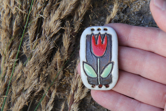 Tulip Flower - bracelet bar
