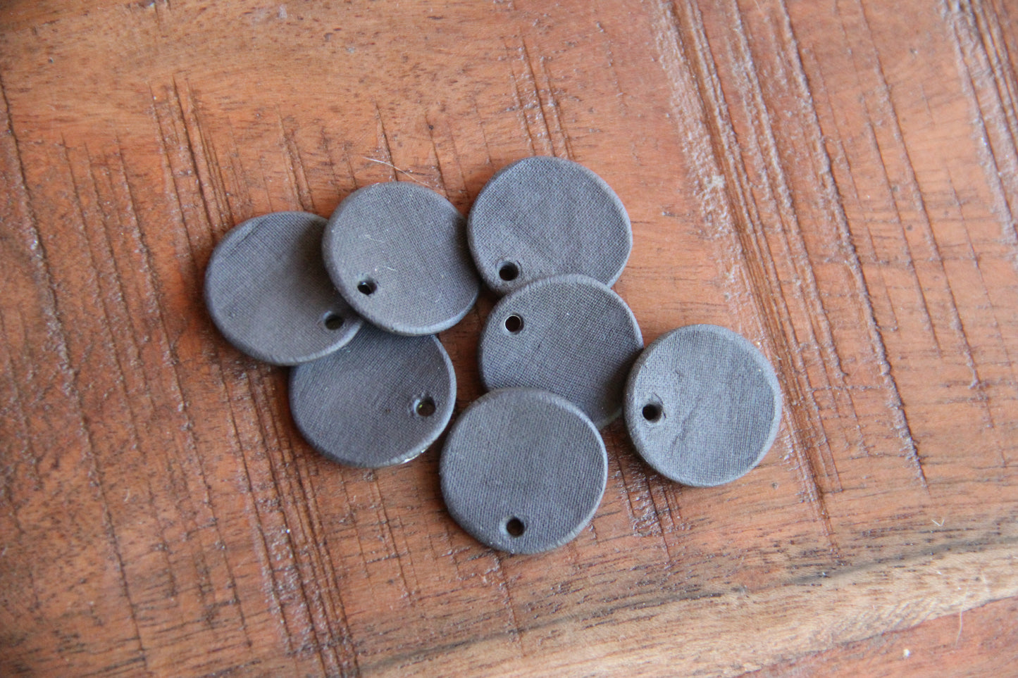 A pair of ceramic earring BIRDIE dangles
