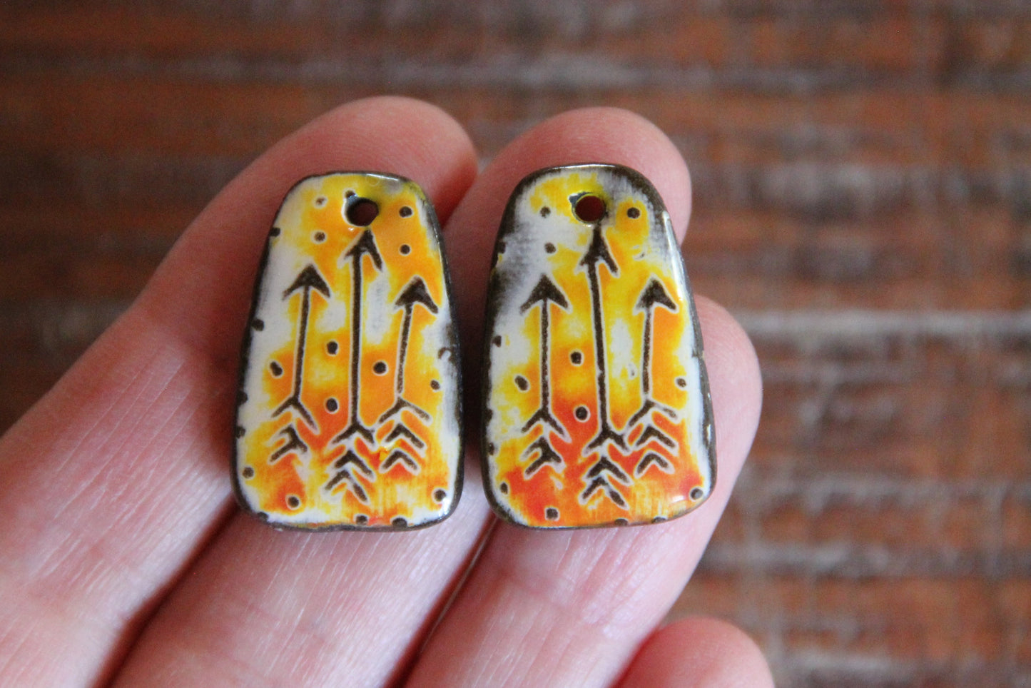 I'LL SHOW YOU THE WAY Earring Pair